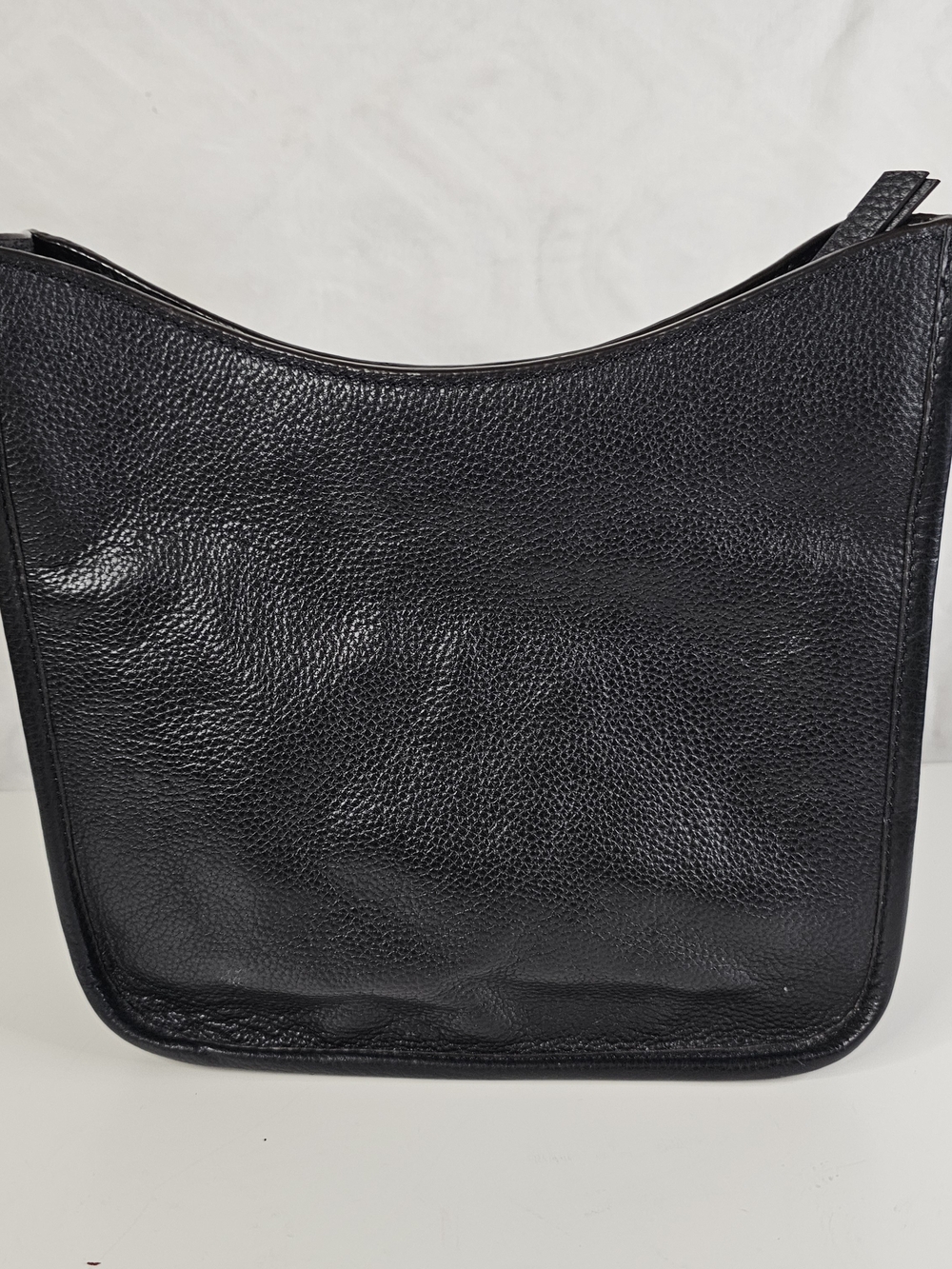 Jjill Black Leather Crossbody Messenger Bag - Picture 4 of 9